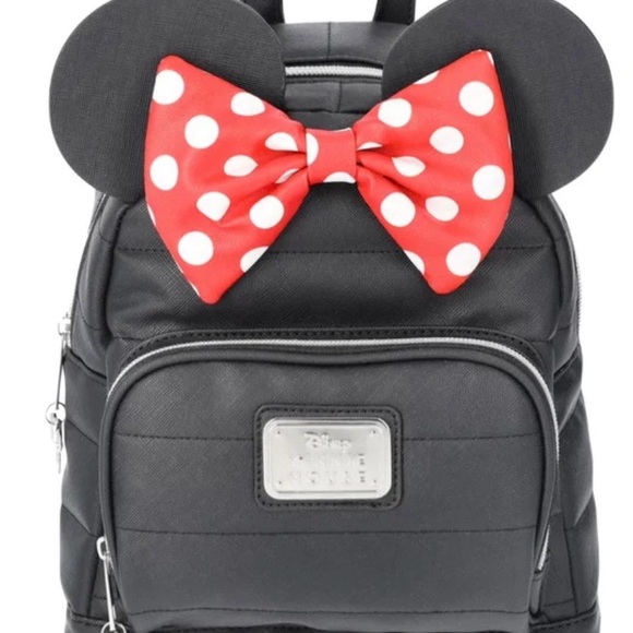 New Mini Mouse Disney Licensed Backpack NWT - Picture 3 of 11